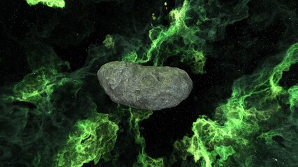 宇宙空間　3DCGレンダリング © tsuneomp