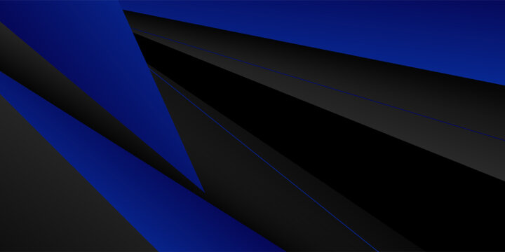 Dark blue background overlapping with gray vector illustration dimensions of message board for modern website text and message design.