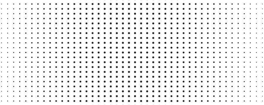 abstract seamless black polka dot pattern with transparent bg. modern vector