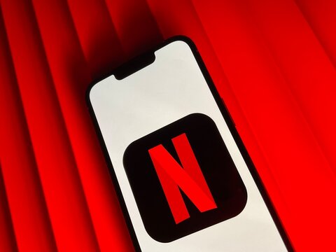 netflix photo. netflix on screen. netflix background	
