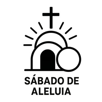 S&iacute;mbolo do S&aacute;bado de Aleluia e Ressurrei&ccedil;&atilde;o