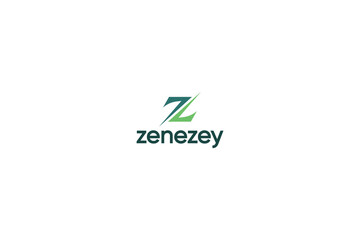 Obraz premium Letter Z creative modern arrow activator logo