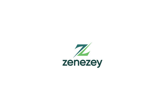 Letter Z creative modern arrow activator logo