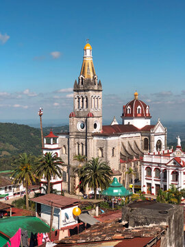 Templo de Cuetzalan Puebla Mexico
