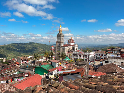 Parroquia de San Francisco de Ais en Cuetzalan Puebla
