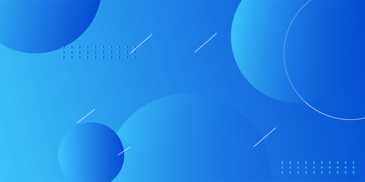 Abstract blue circle background with a smooth blue gradient. Features geometric patterns, ideal for modern designs, digital projects, banners, and creative visual presentations.