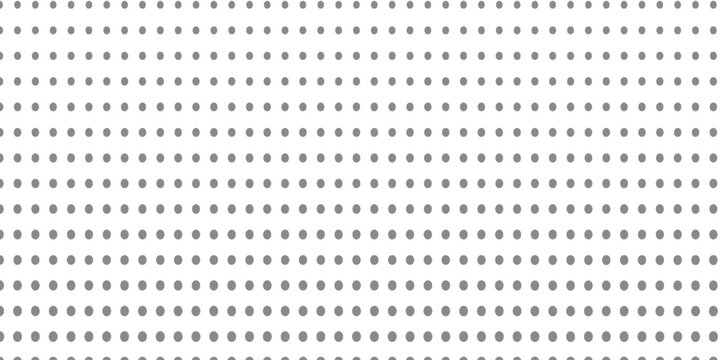 Halftone black polka dots pattern on white background, minimalist abstract wall, arranged in diagonal lines, Black and white doted texture background. modern