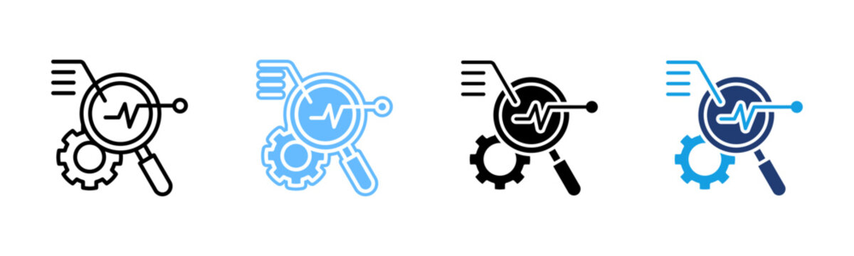 Fmea icon set multiple style collection