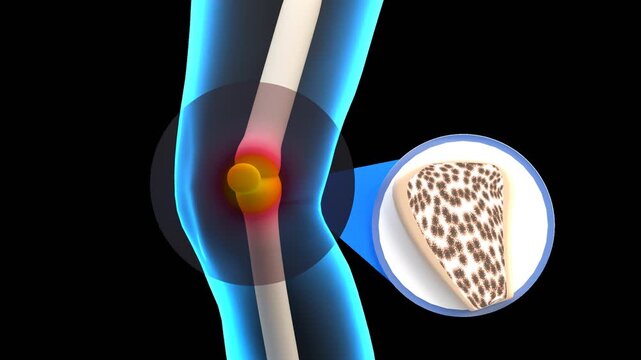 3D Osteoporosis | Alpha Channel