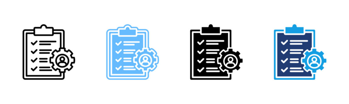 Compliance Management icon set multiple style collection