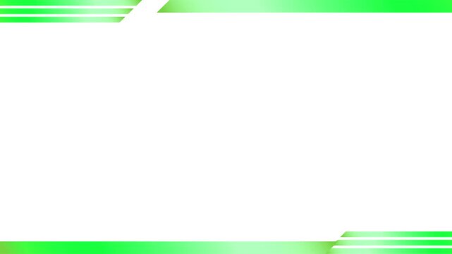 Futuristic bio green digital frame, cyber security matrix border on transparent background.