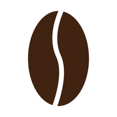 Fototapeta premium coffee bean icon