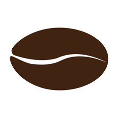 Fototapeta premium coffee bean icon