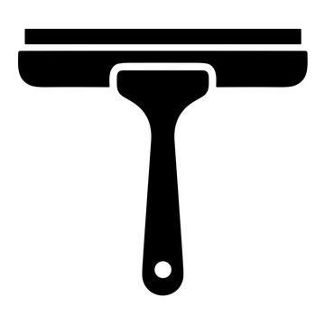 vector illustration of an squeegee