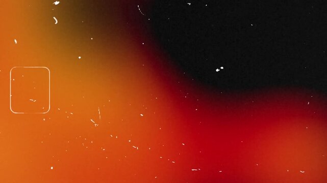 Overlaying a black background on a screen image with scratches and white dots from dust with glare