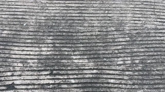 Weathered Grooved Concrete Surface Texture