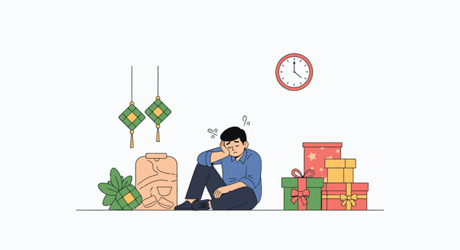 Person packing boxes for moving and organizing goods.