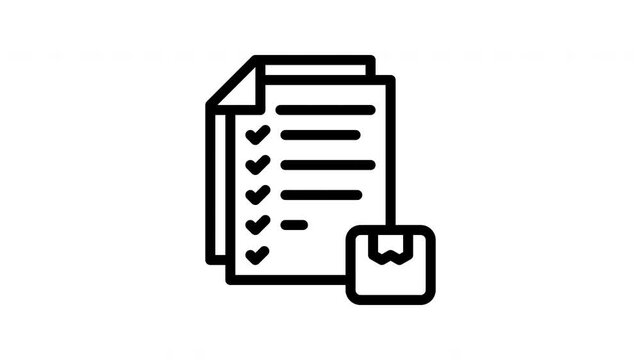 quality control animated icon