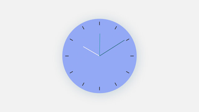 Elegant Analog Clock Background with Vertical and Square Versions for Social Media