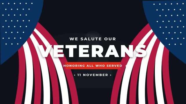 We salute our veterans honoring all who served