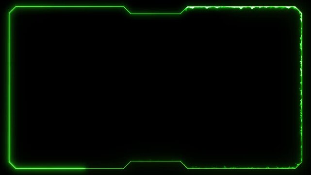 Neon Motion Graphic Infinite Seamless Background Video Obs Overlay And Streaming Overlay