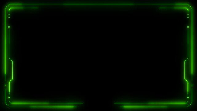 Neon Motion Graphic Infinite Seamless Background Video Obs Overlay And Streaming Overlay