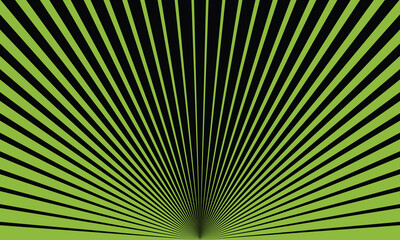 Obraz premium Abstract nion and black colour seamless halftone vertical sunburst line pattern used for as background. Vector illustration..