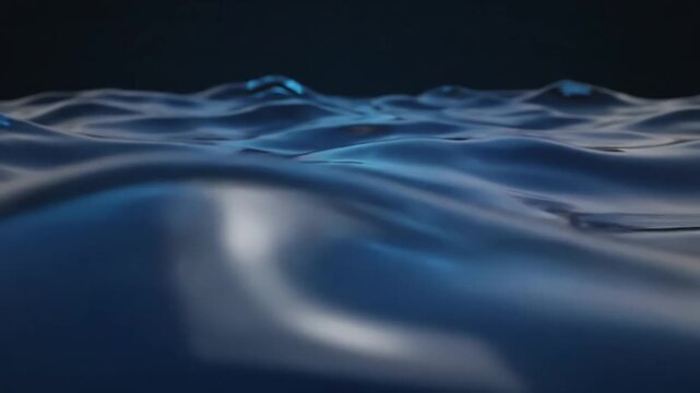 Transport Deep blue glass gradient animation with soft light reflections. Minimal and moody motion background for cinematic titles, presentations, or apps. Works great in high-tech sci-fi visual scene