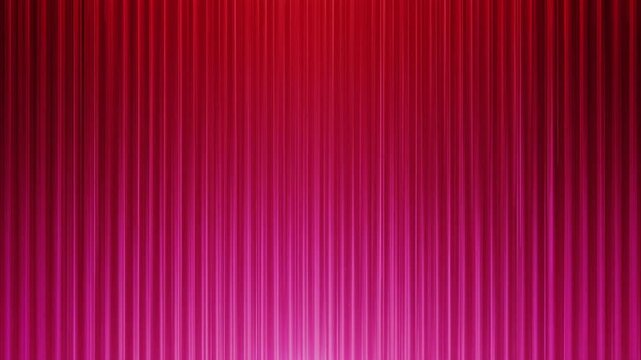 Dynamic abstract background featuring vertical pink and red stripes with a glowing light flare at the bottom. A gradient of linear streaks creates a sense of motion and energy.