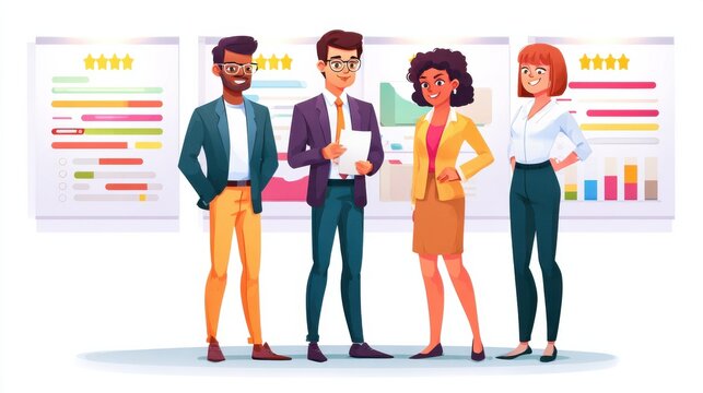 team product testing feedback with business background