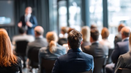 Fototapeta premium corporate whistleblower policy training with business background