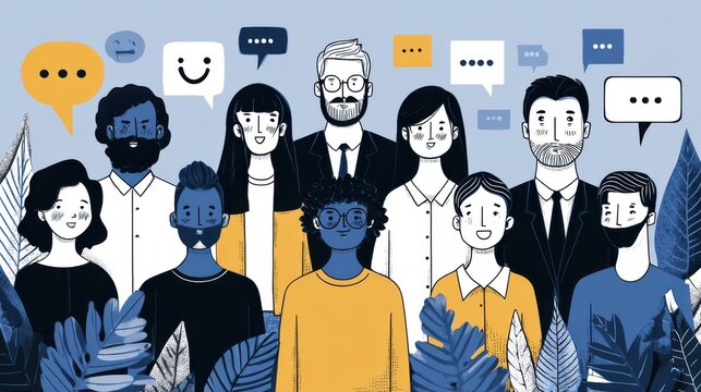 corporate employee engagement survey with business background