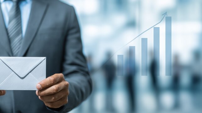 business cold email campaign with business background