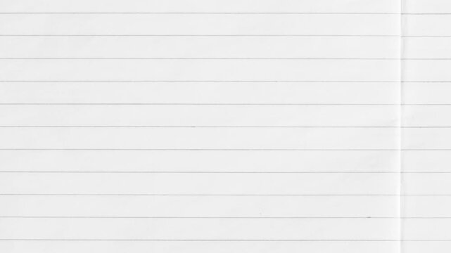 Lined Notebook Paper Folding Background.Animated folding and unfolding lined school paper texture transition.