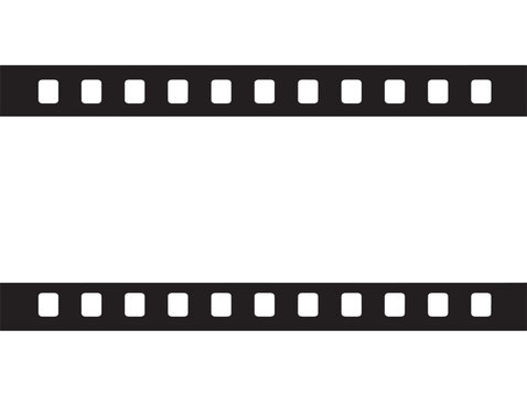 Film strip negative a visual representation of photographic memories and analog capture