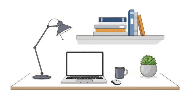 Home Office Workspace Setup.