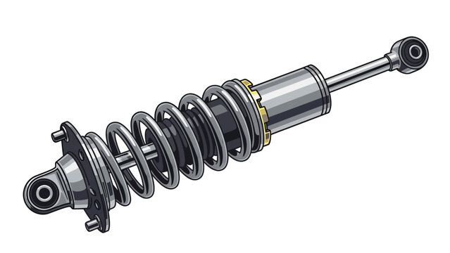Car Shock Absorber Assembly.