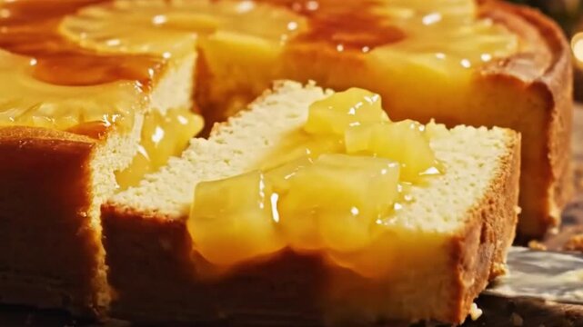 Pineapple Cake Taiwan Dessert Advertisement