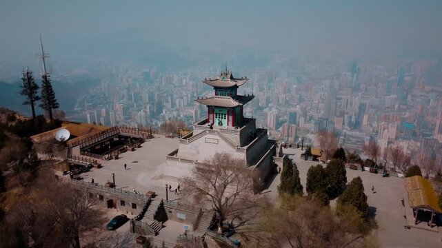 Orbit - Lanzhou City Skyline Overview