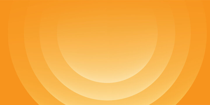 Abstract Orange and Yellow Gradient Background with Concentric Sunburst Curves