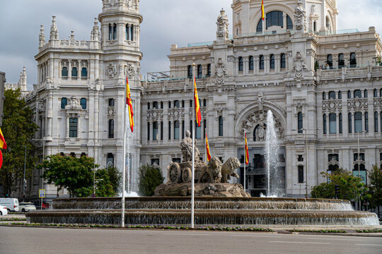 Cibeles fountain in Madrid