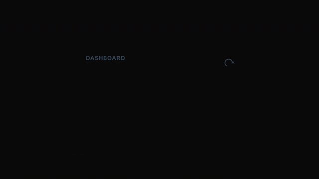 Card Dashboard with dashboard and loading icon ideal for tech website backgrounds, app development presentations, cybersecurity articles, and software tutorials.