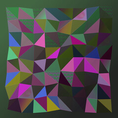Obraz premium Shard Field abstract background with abstract, background, and angular elements; structured composition, muted palette, futuristic mood.