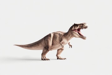 Fototapeta premium Photorealistic dinosaur design for educational and creative projects