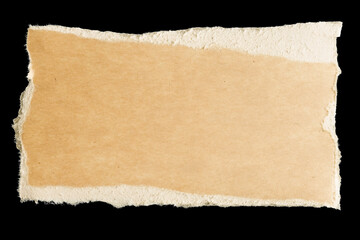 Obraz premium torn piece of paper on a transparent background