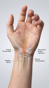 Illuminating Carpal Tunnel Syndrome the Median Nerve's delicate entrapment at the wrist's vital juncture