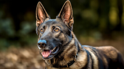 portrait of german shepherd