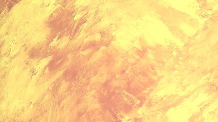 Saturn's moon Titan. 3d illustration © Wublie