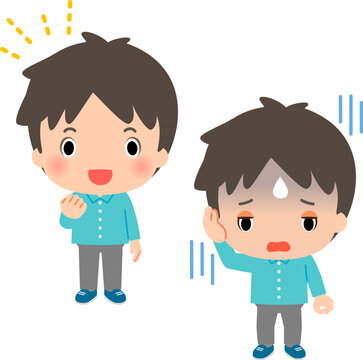 ポジティブな男性とネガティブな男性