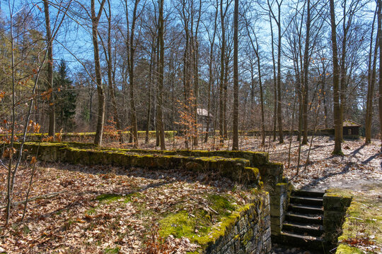 Jagdanlage Rieseneck in der N&auml;he von Hummelshain Deutschalnd Th&uuml;ringen